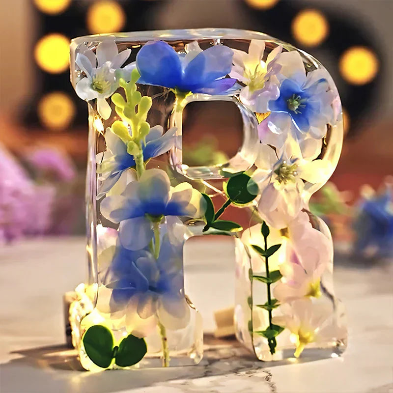Nevosa | Lumière nocturne en résine florale