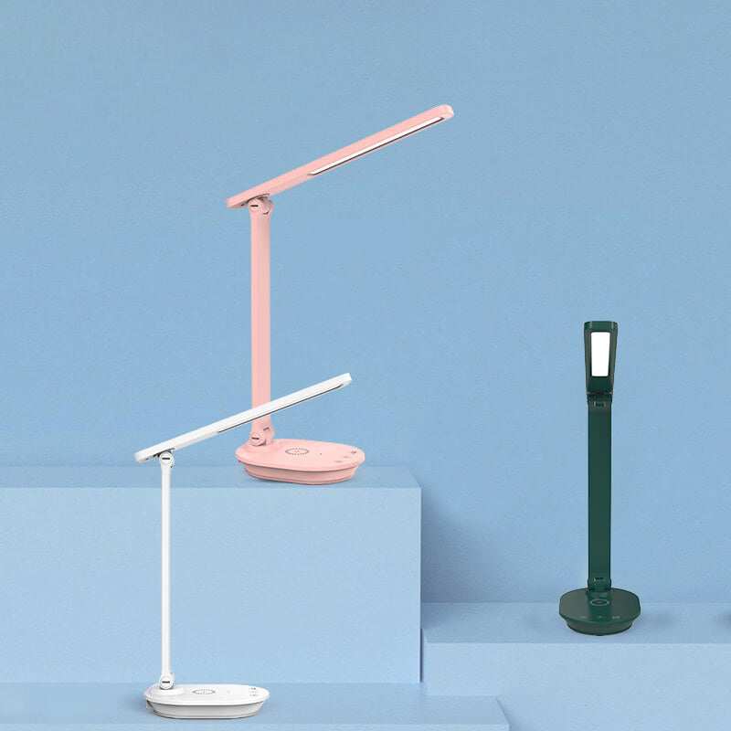 Nevosa | Lampe de bureau LED sans fil rechargeable moderne à double pliage pour les yeux