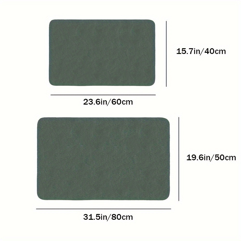 Tapis de bain antidérapant avec boue de diatomée