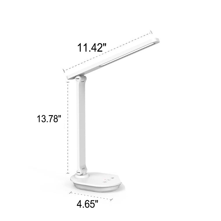Nevosa | Lampe de bureau LED sans fil rechargeable moderne à double pliage pour les yeux