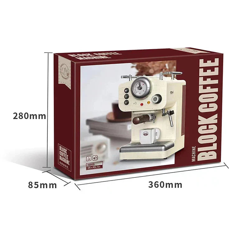Nevosa | 678PCS Série Créative Machine à Café Classique Blocs de Construction Machine à Boisson Automatique Modèle Jouets de Construction Cadeau pour Enfants