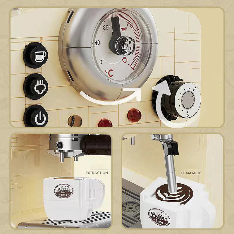 Nevosa | 678PCS Série Créative Machine à Café Classique Blocs de Construction Machine à Boisson Automatique Modèle Jouets de Construction Cadeau pour Enfants