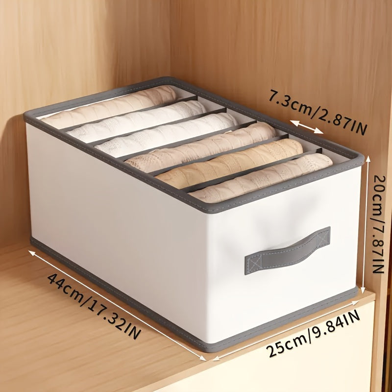 Organisateur de tiroir pliable Panier de rangement avec compartiments