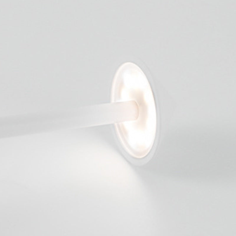 Nevosa | Simplicité Moderne Lampe de Table en Acrylique Cylindre Rond en Fer LED Triangle pour le Salon