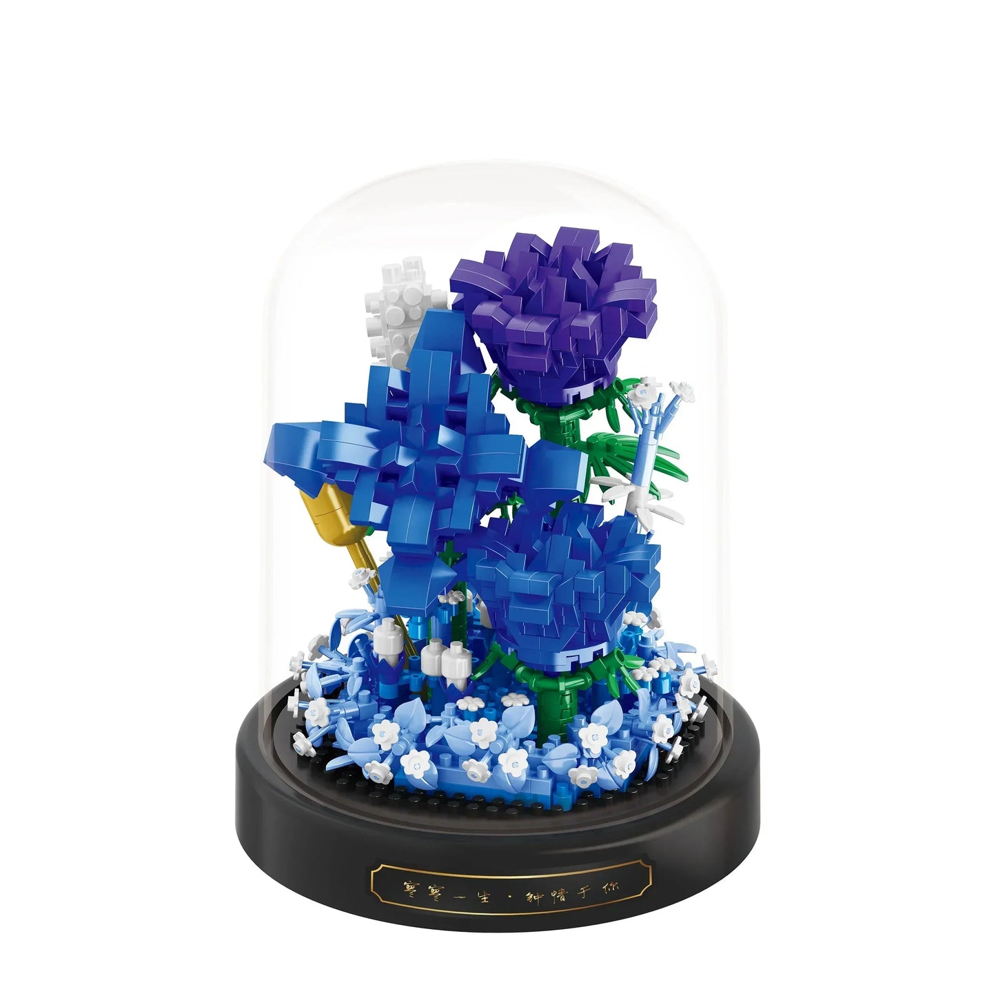 Nevosa | BloomBrick DIY Micro Fleur Blocs de Construction | Mini Casse-Tête en Briques | Décoration d'Intérieur & Idée Cadeau pour Enfants