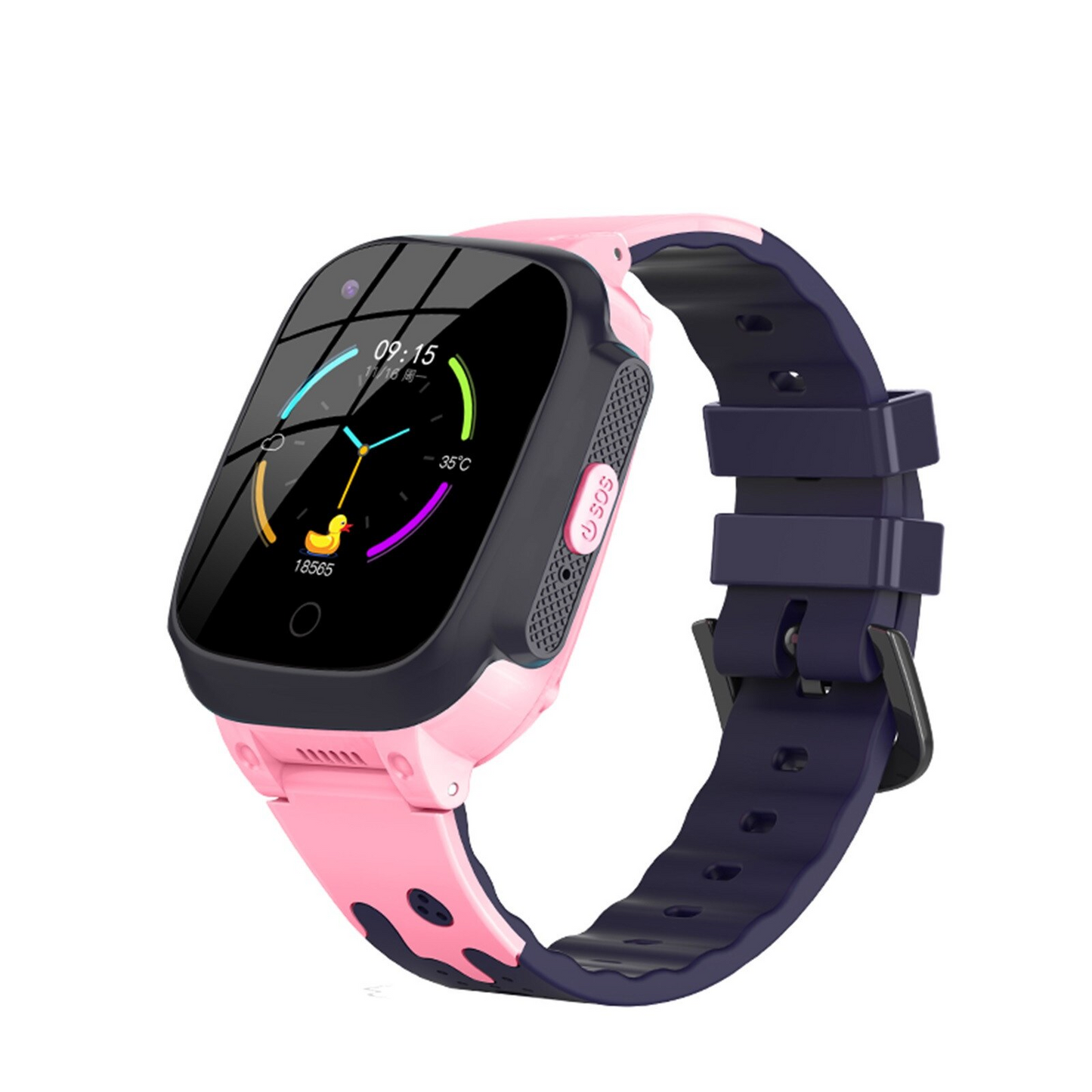Nevosa | Montre intelligente GPS de localisation 4G et WiFi pour enfants avec appel vidéo pour filles et garçons