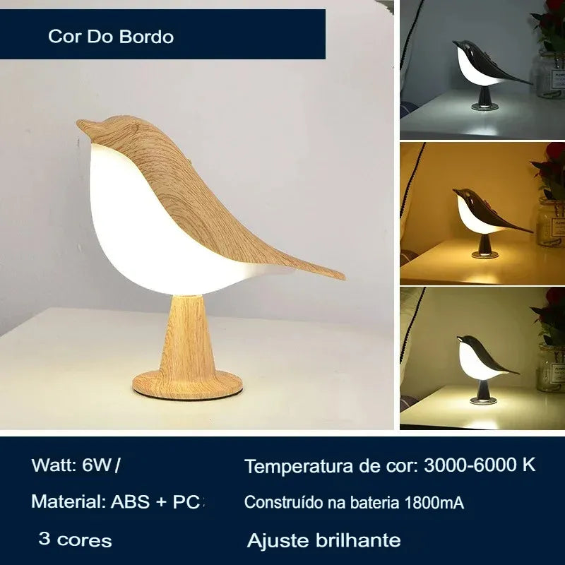 Nevosa | Lampe de Table Moderne Oiseau - Zion™