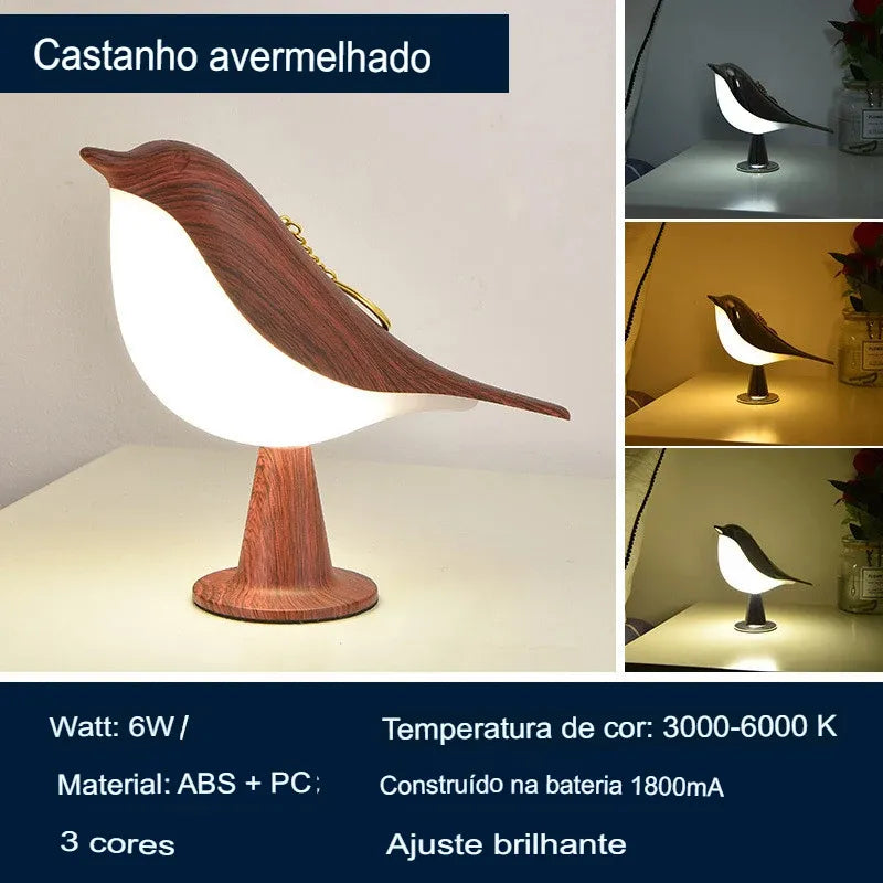 Nevosa | Lampe de Table Moderne Oiseau - Zion™