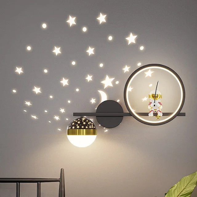 Nevosa | LittleBeam | Lampe Murale Moderne pour Enfants - Lumière Douce et Design Amical pour les Enfants