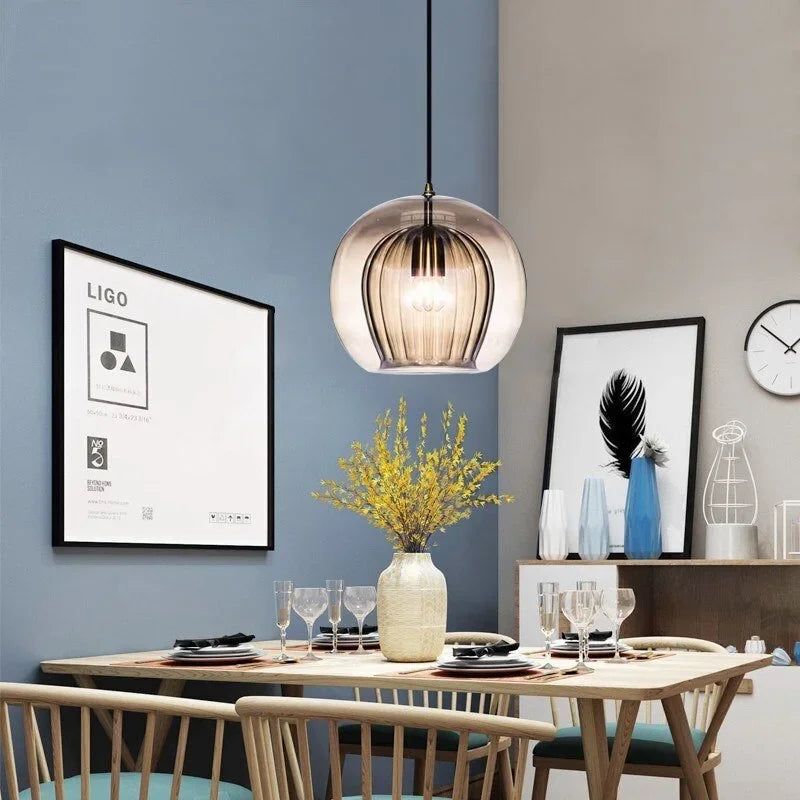 Nevosa | Suspension en verre moderne pour un look élégant