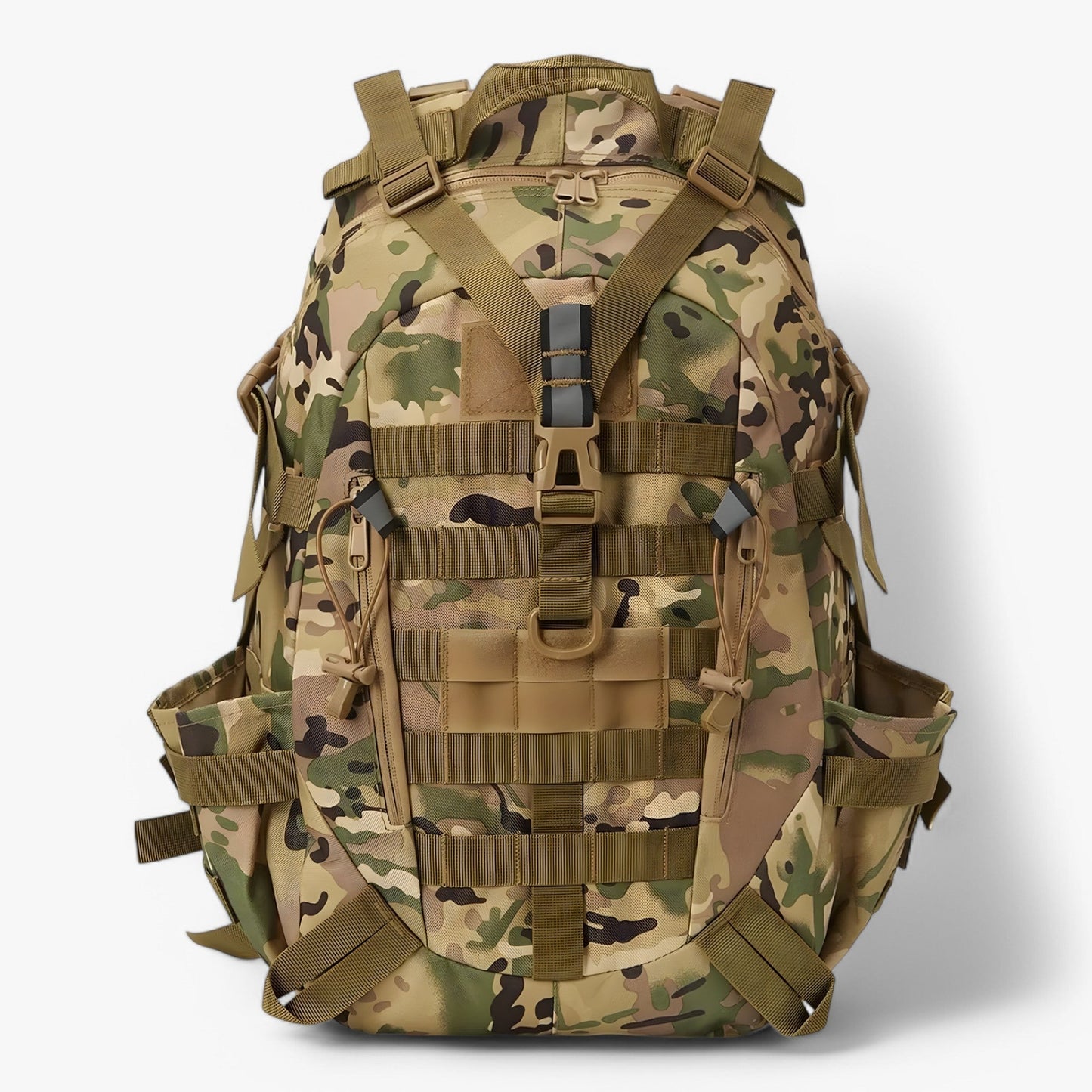 Sac à Dos Tactique Militaire 40L Ergonomique pour Randonnée et Camping - Durable et Confortable, Poches Multiples, Respirant-5