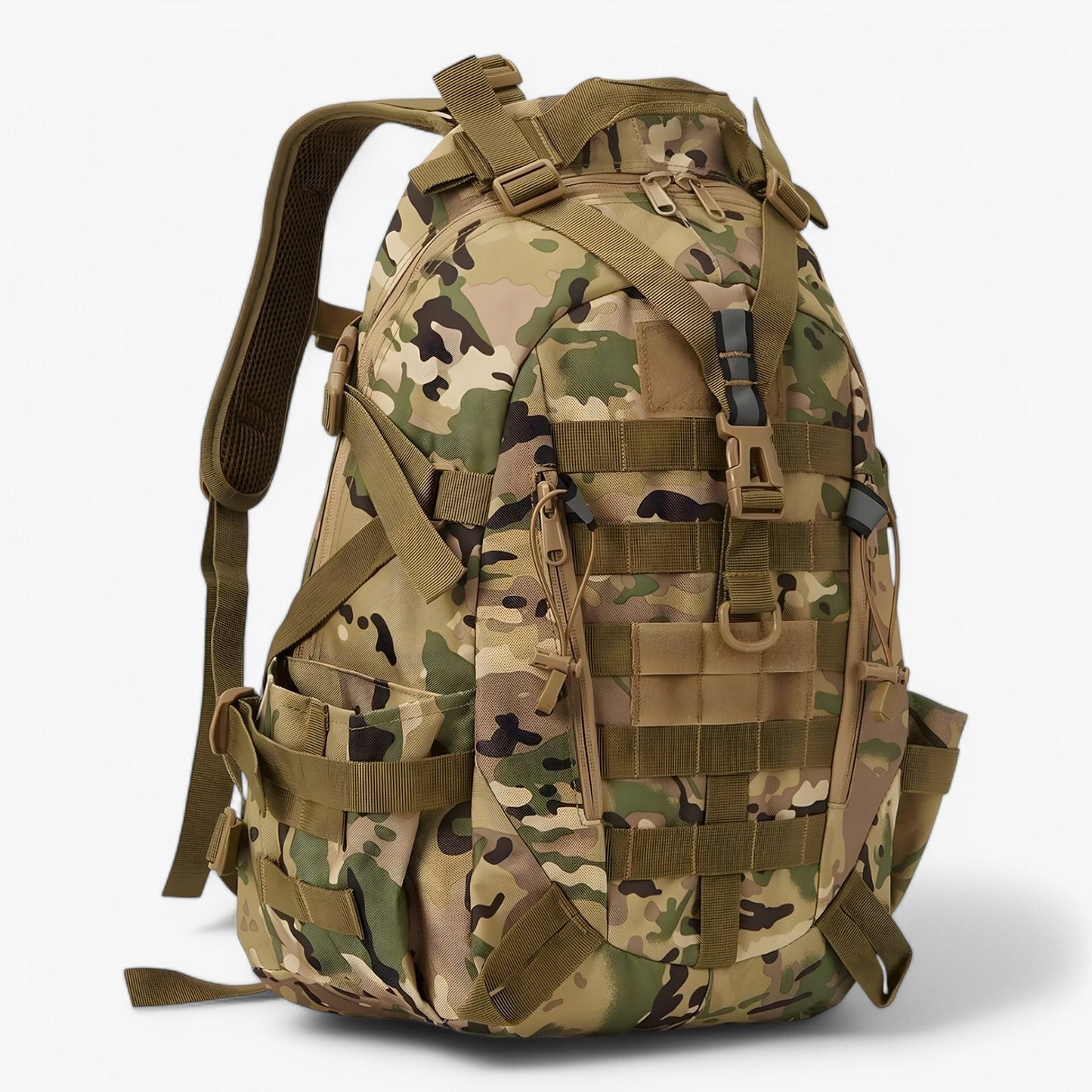 Sac à Dos Tactique Militaire 40L Ergonomique pour Randonnée et Camping - Durable et Confortable, Poches Multiples, Respirant-4