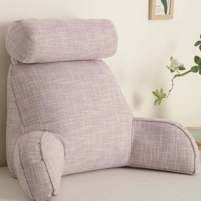 Coussin ergonomique pour dossier avec accoudoirs et appui-tête