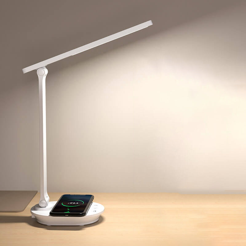 Nevosa | Lampe de bureau LED sans fil rechargeable moderne à double pliage pour les yeux