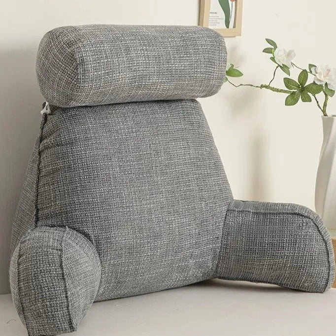 Coussin ergonomique pour dossier avec accoudoirs et appui-tête