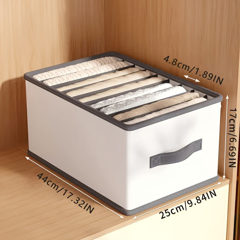 Organisateur de tiroir pliable Panier de rangement avec compartiments
