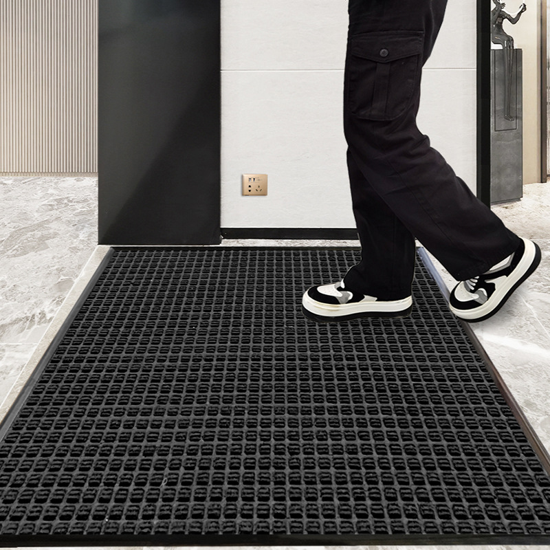 Tapis absorbant antidérapant pour intérieur et extérieur