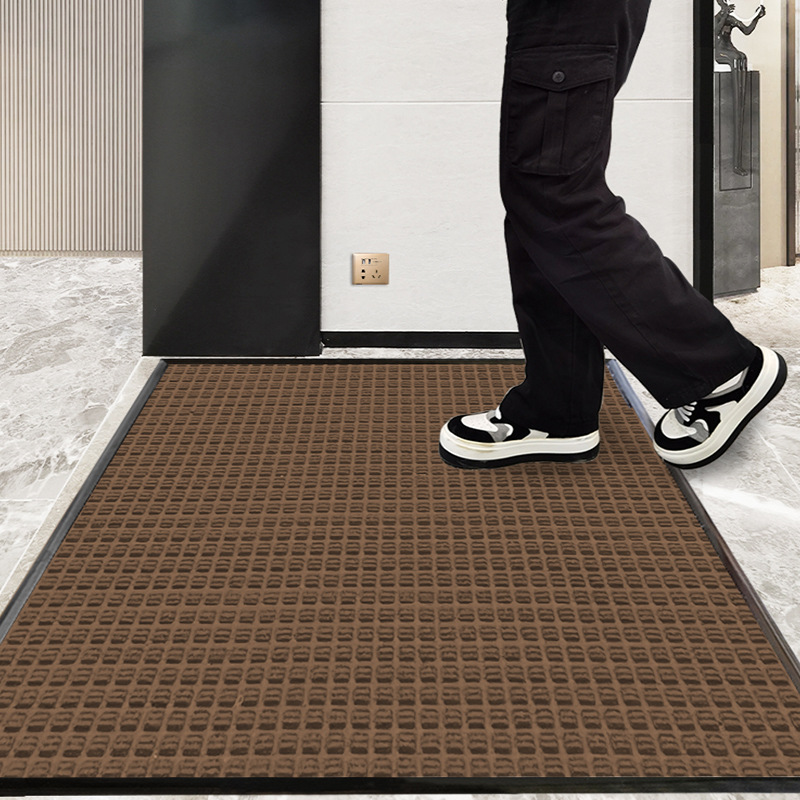 Tapis absorbant antidérapant pour intérieur et extérieur