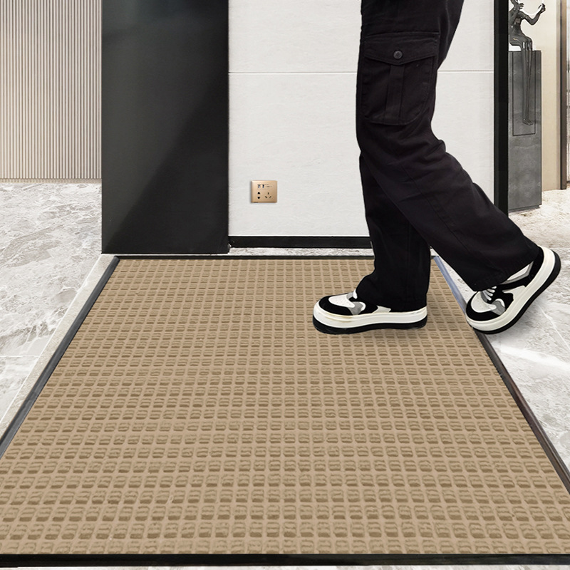 Tapis absorbant antidérapant pour intérieur et extérieur