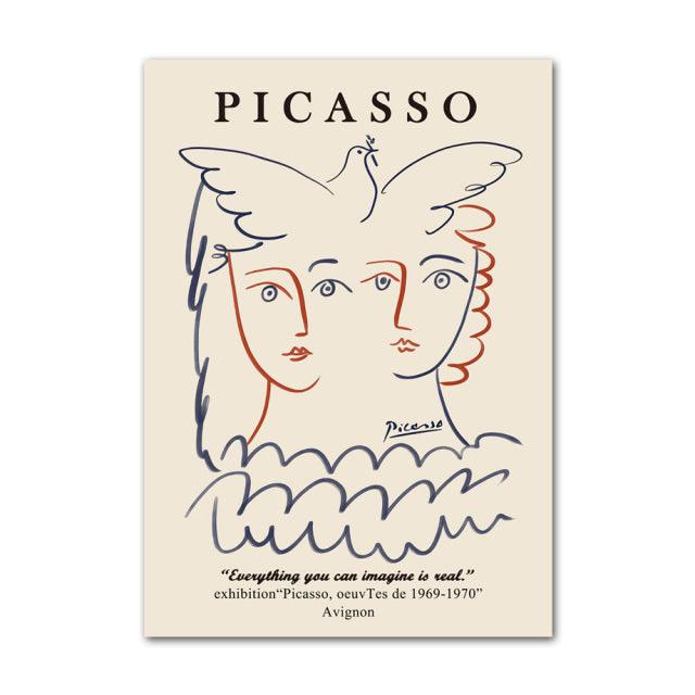 Nevosa | Henri Matisse Picasso Abstrait Toile