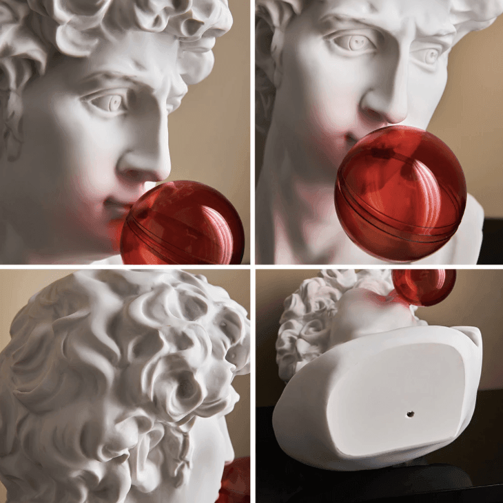 Nevosa | Sculpture abstraite grecque en résine