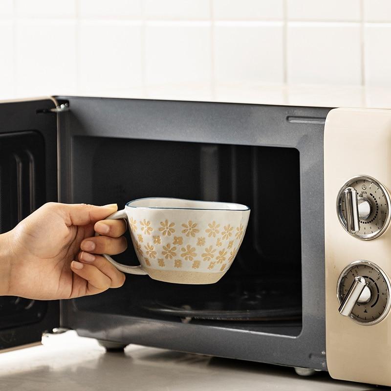 Handgemachte Kaffeetasse | Rustikales Design | Für Tee & Kaffee