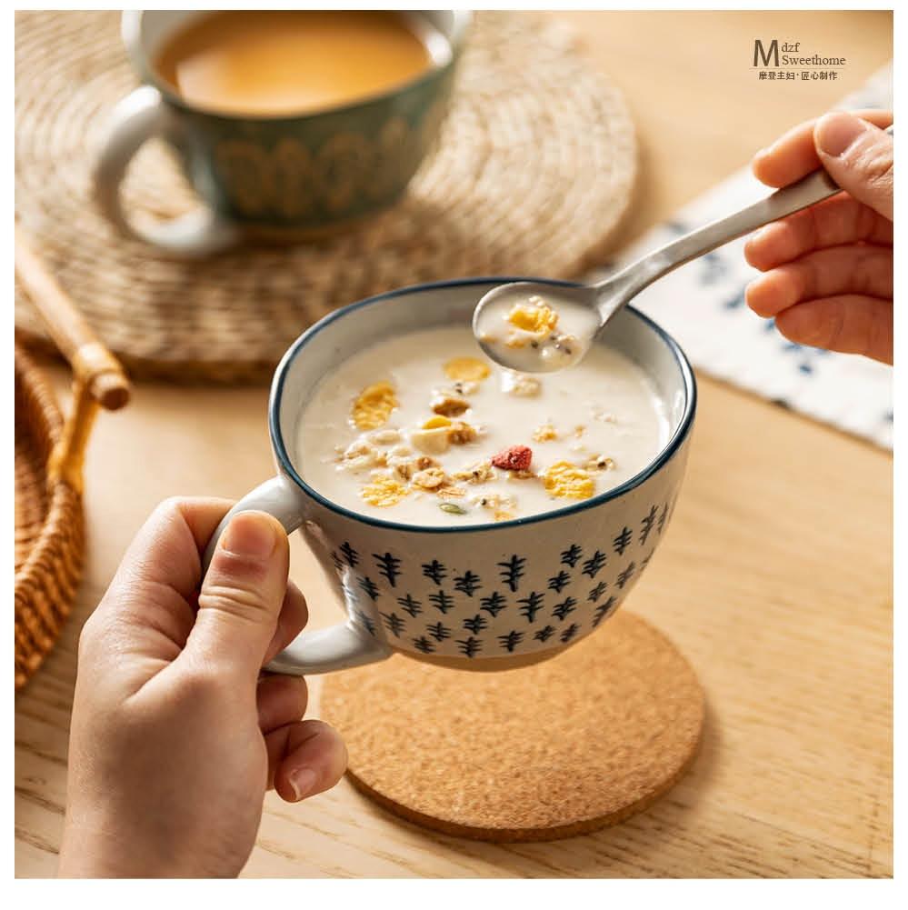 Handgemachte Kaffeetasse | Rustikales Design | Für Tee & Kaffee