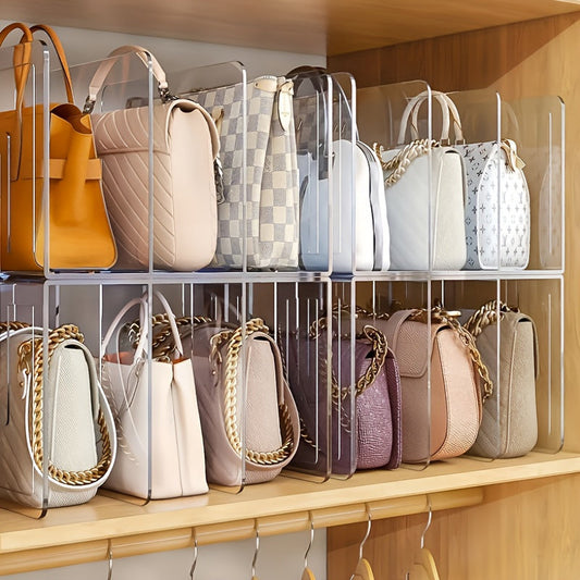 Organisateur pour sacs avec 3 compartiments en plastique ABS