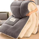 Couette d'hiver premium avec double couche de flanelle