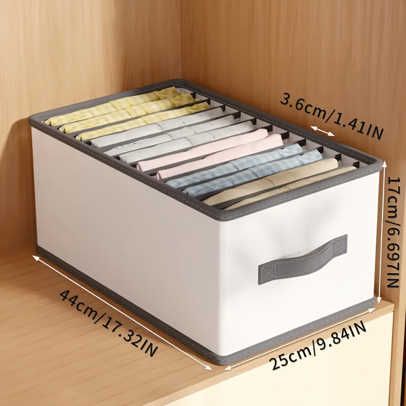 Organisateur de tiroir pliable Panier de rangement avec compartiments