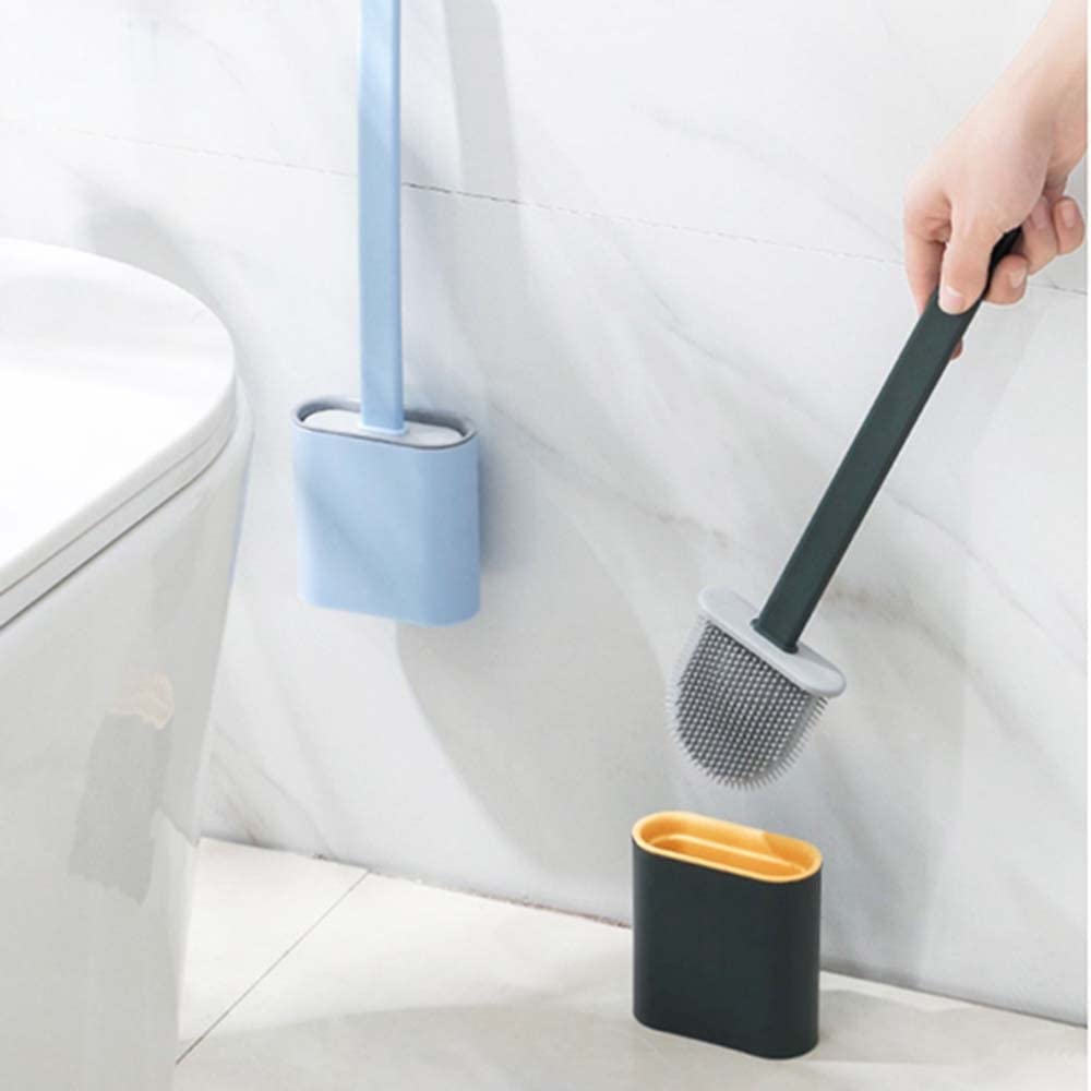 Brosse WC ergonomique en silicone pour un nettoyage efficace