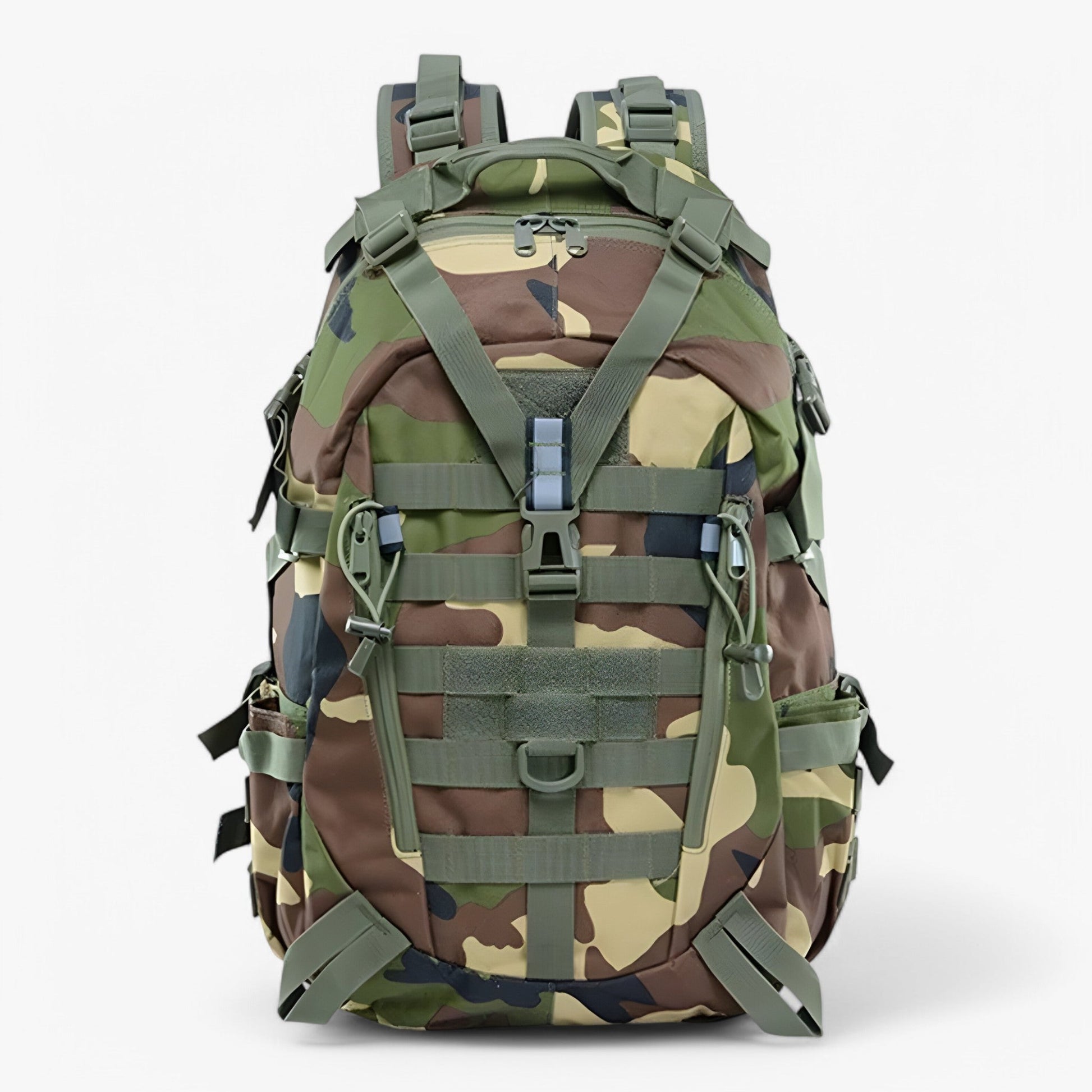 Sac à Dos Tactique Militaire 40L Ergonomique pour Randonnée et Camping - Durable et Confortable, Poches Multiples, Respirant-6