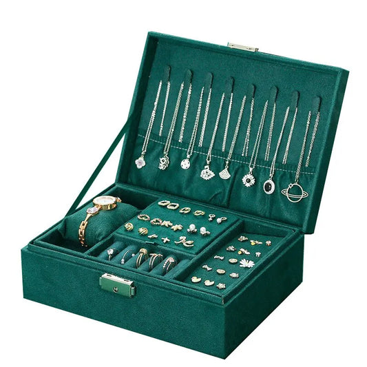 Grande Boîte à Bijoux Luxueuse