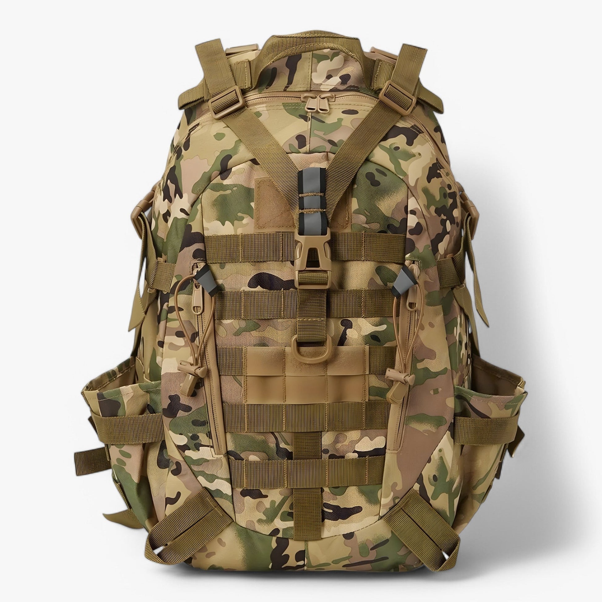 Sac à Dos Tactique Militaire 40L Ergonomique pour Randonnée et Camping - Durable et Confortable, Poches Multiples, Respirant-5