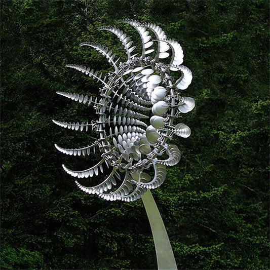 Nevosa | Décoration de jardin moderne alimentée par énergie éolienne