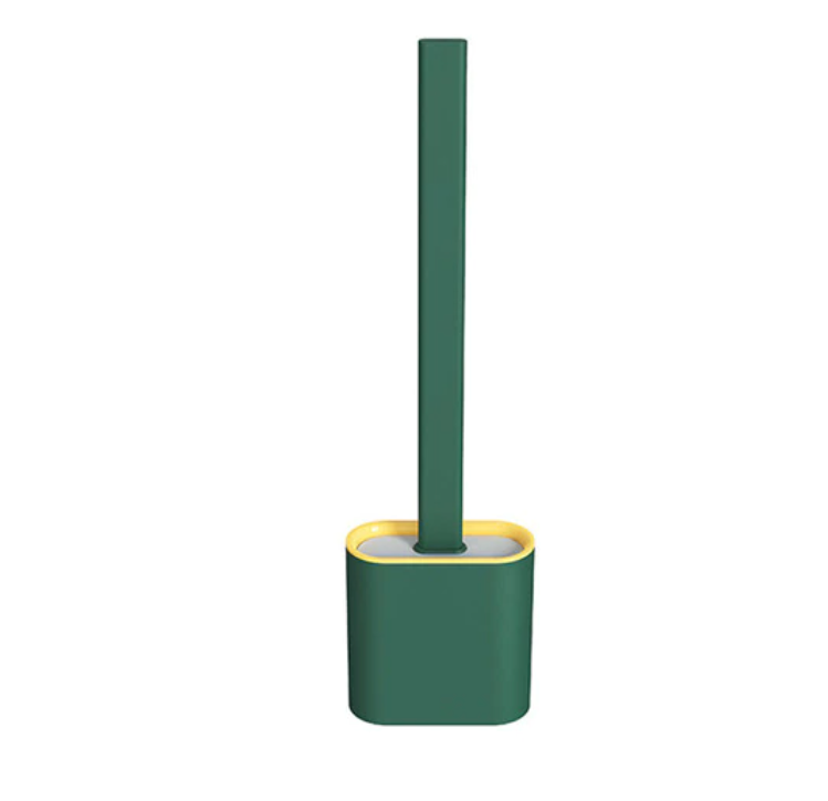 Brosse WC ergonomique en silicone pour un nettoyage efficace