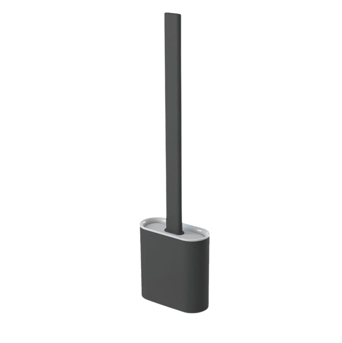 Brosse WC ergonomique en silicone pour un nettoyage efficace