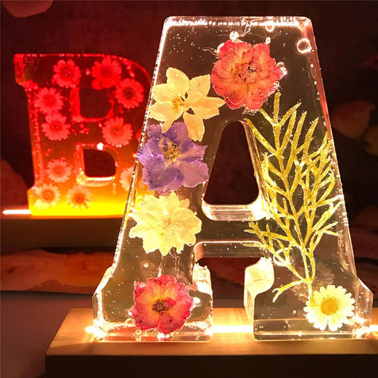 Nevosa | Lumière nocturne en résine florale